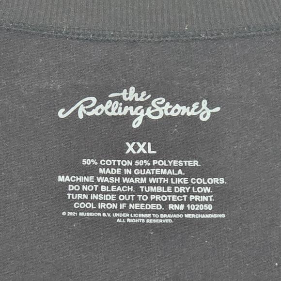 Rolling Stones Men's/Women's Pullover Sweatshirt. Size XXL. - Picture 3 of 3